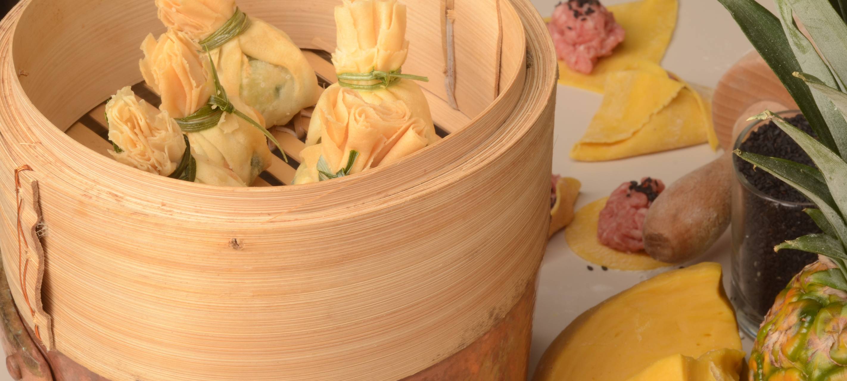 Dim Sum in verschiedenen Varianten