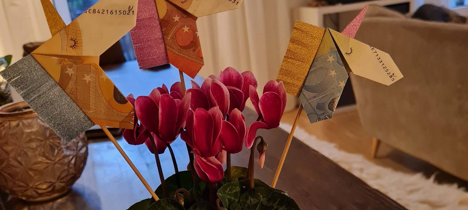 Geld falten zu Weihnachten - Der Tipp für das Last-Minute-Geschenk