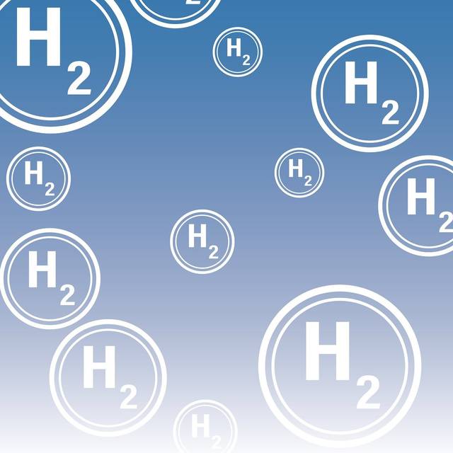Chemische Symbole Wasserstoff