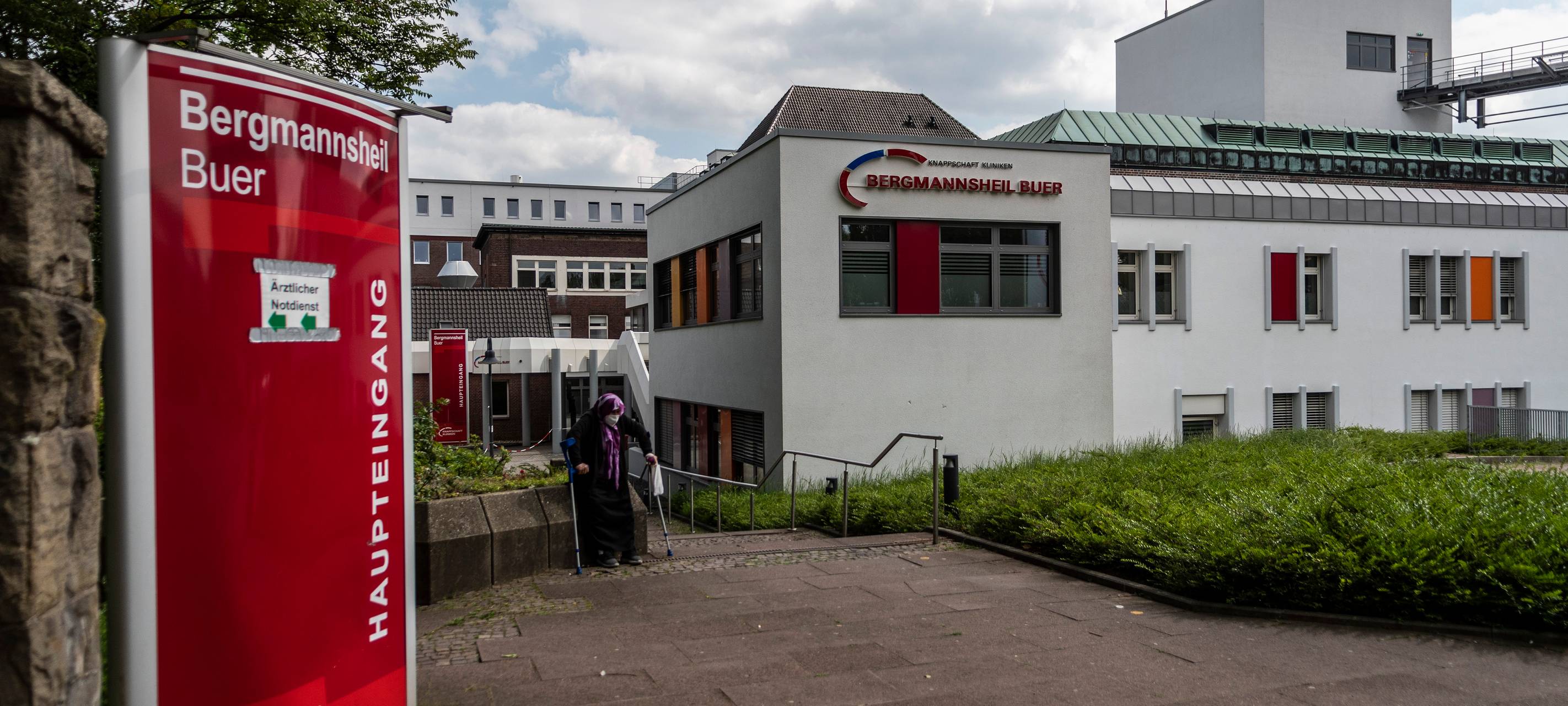 Das Bergmannsheil Buer von außen