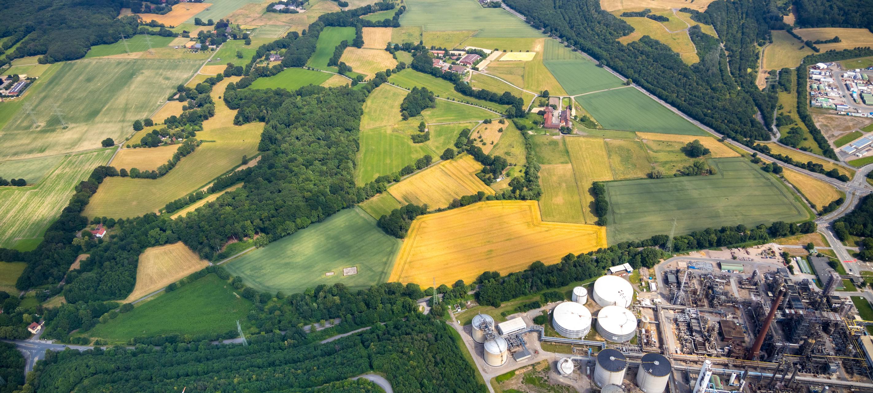 Fläche der BP-Norderweiterung in Gelsenkirchen-Scholven