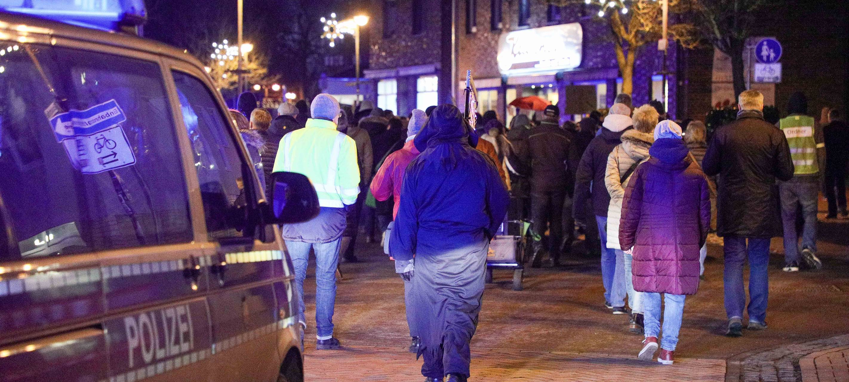 Demo gegen die Corona-Maßnahmen in Kirchhellen