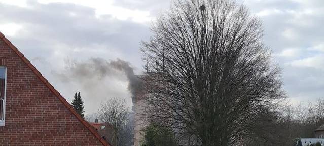 Brand in Gladbecker Hochhaus