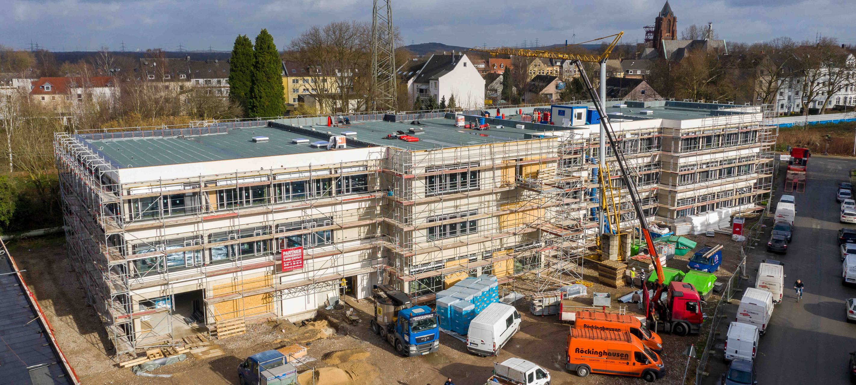 Rohbau Grundschule Ebersteinstraße