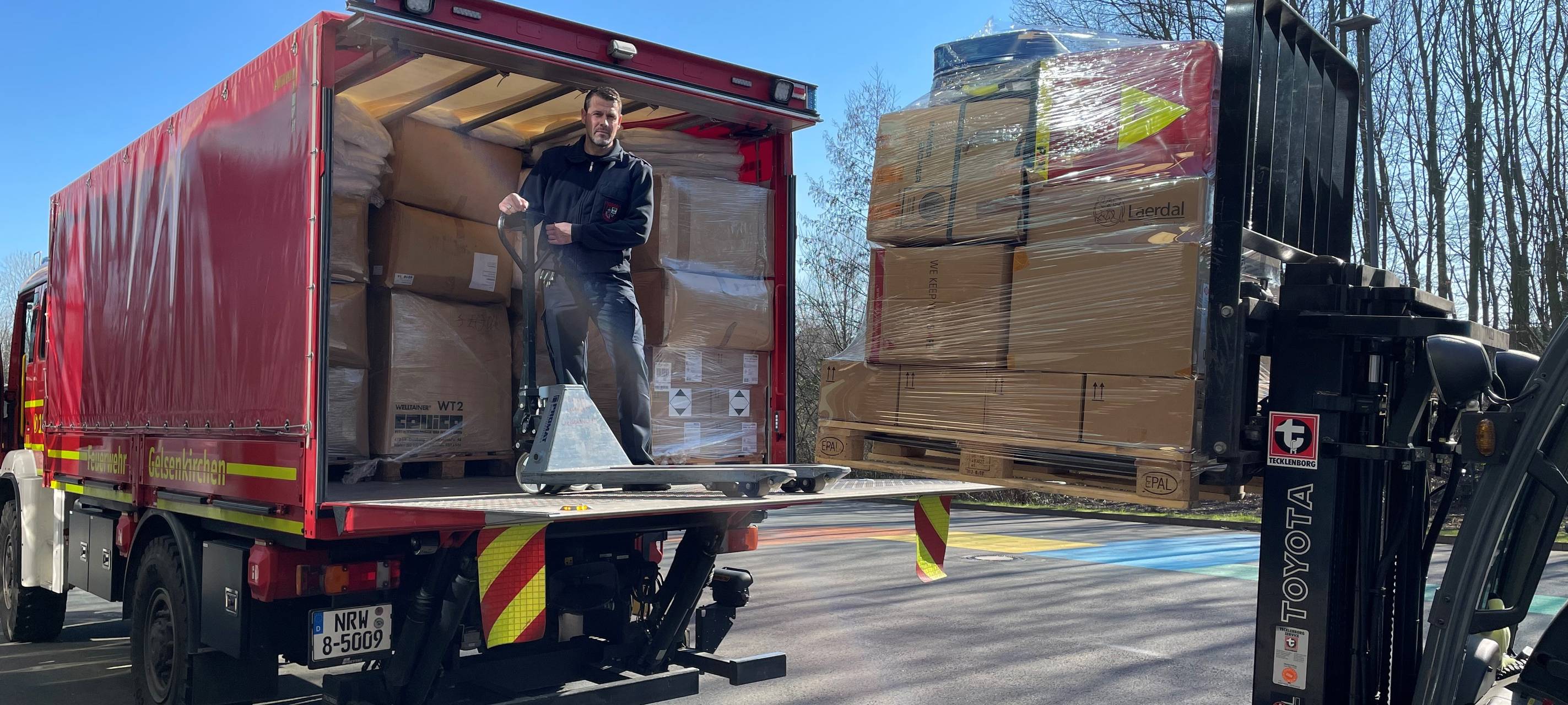 Gelsenkirchener Ukraine-Hilfe rollt