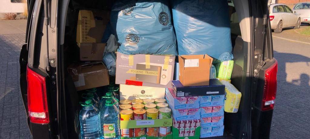 Hilfskonvoi für die Ukraine - Reportage