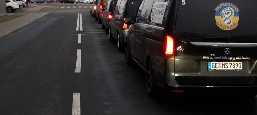 Hilfskonvoi für die Ukraine - Reportage