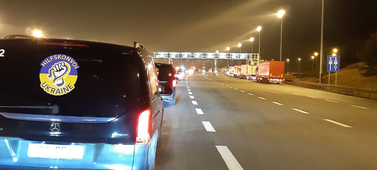 Hilfskonvoi für die Ukraine - Reportage