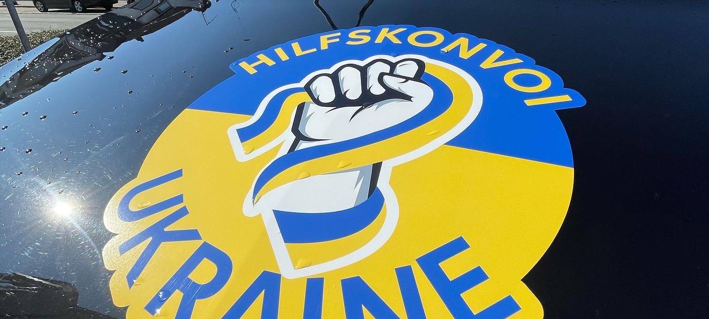 Hilfskonvoi für die Ukraine - Reportage