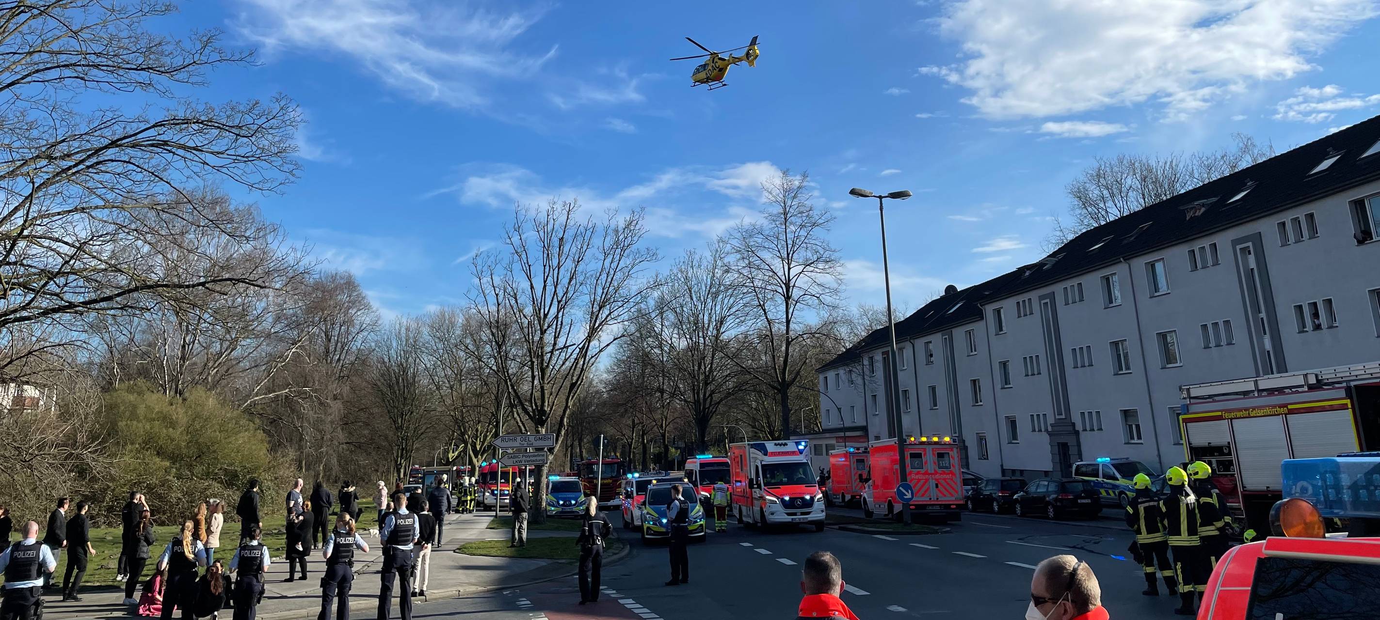 Verpuffung in Gelsenkirchen-Scholven