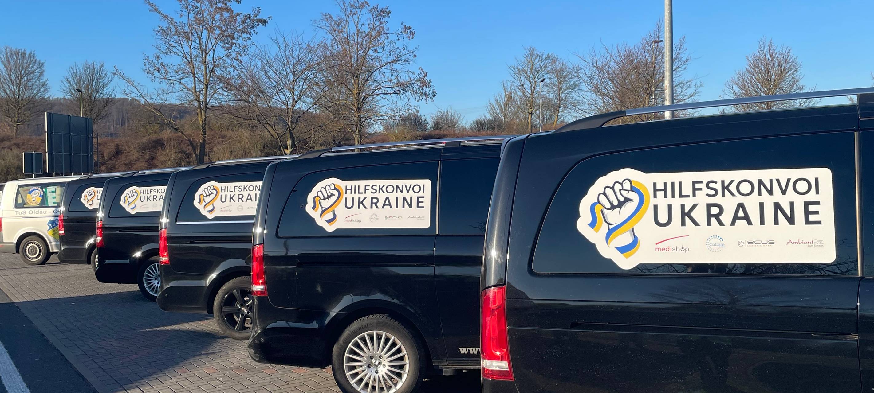 Hilfskonvoi für die Ukraine - Reportage