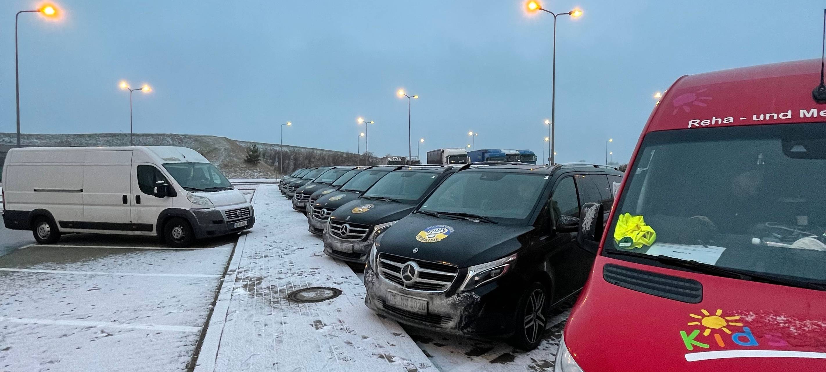 Hilfskonvoi für die Ukraine - Reportage