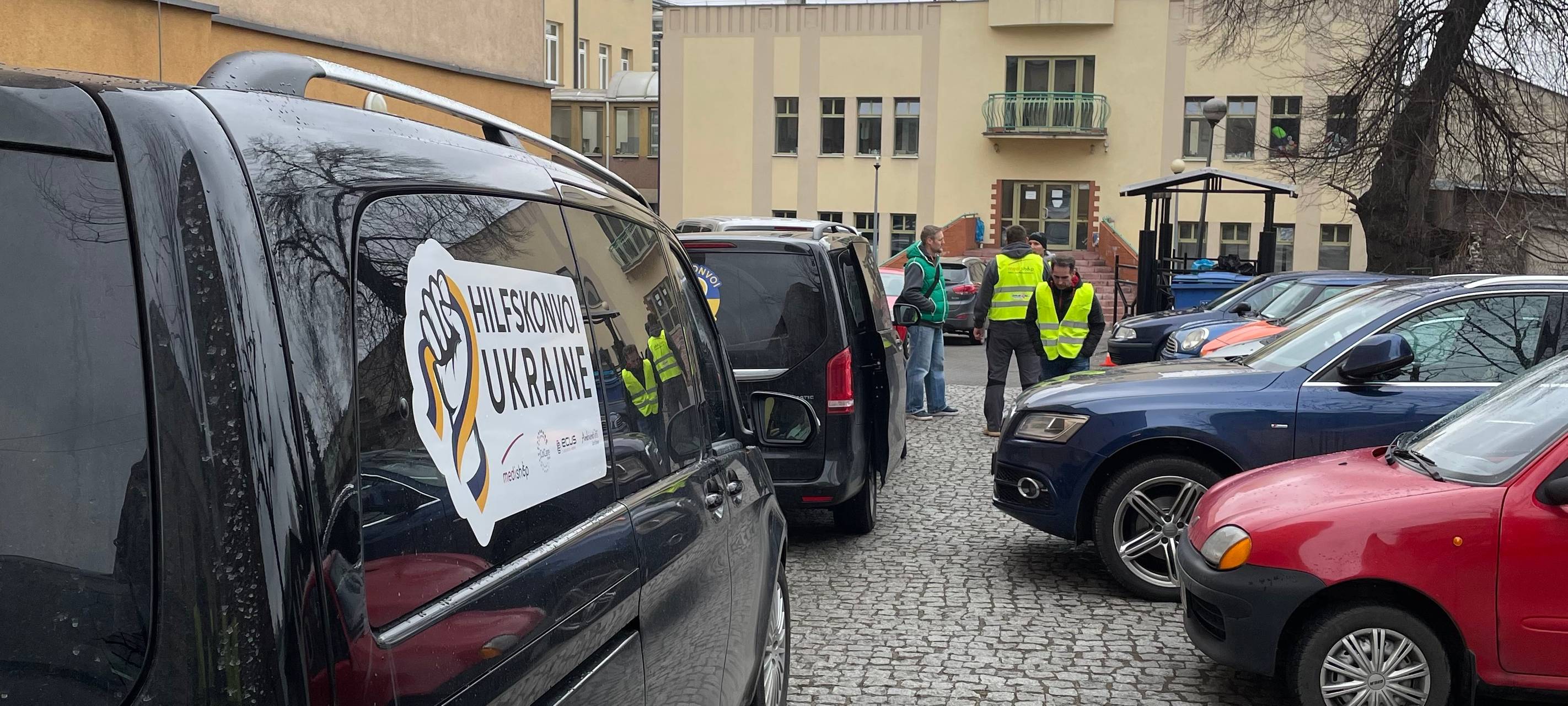 Hilfskonvoi für die Ukraine - Reportage