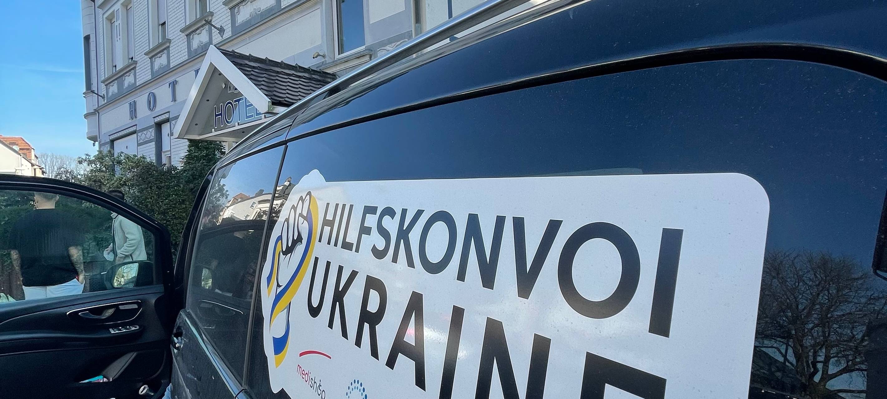 Hilfskonvoi für die Ukraine - Reportage