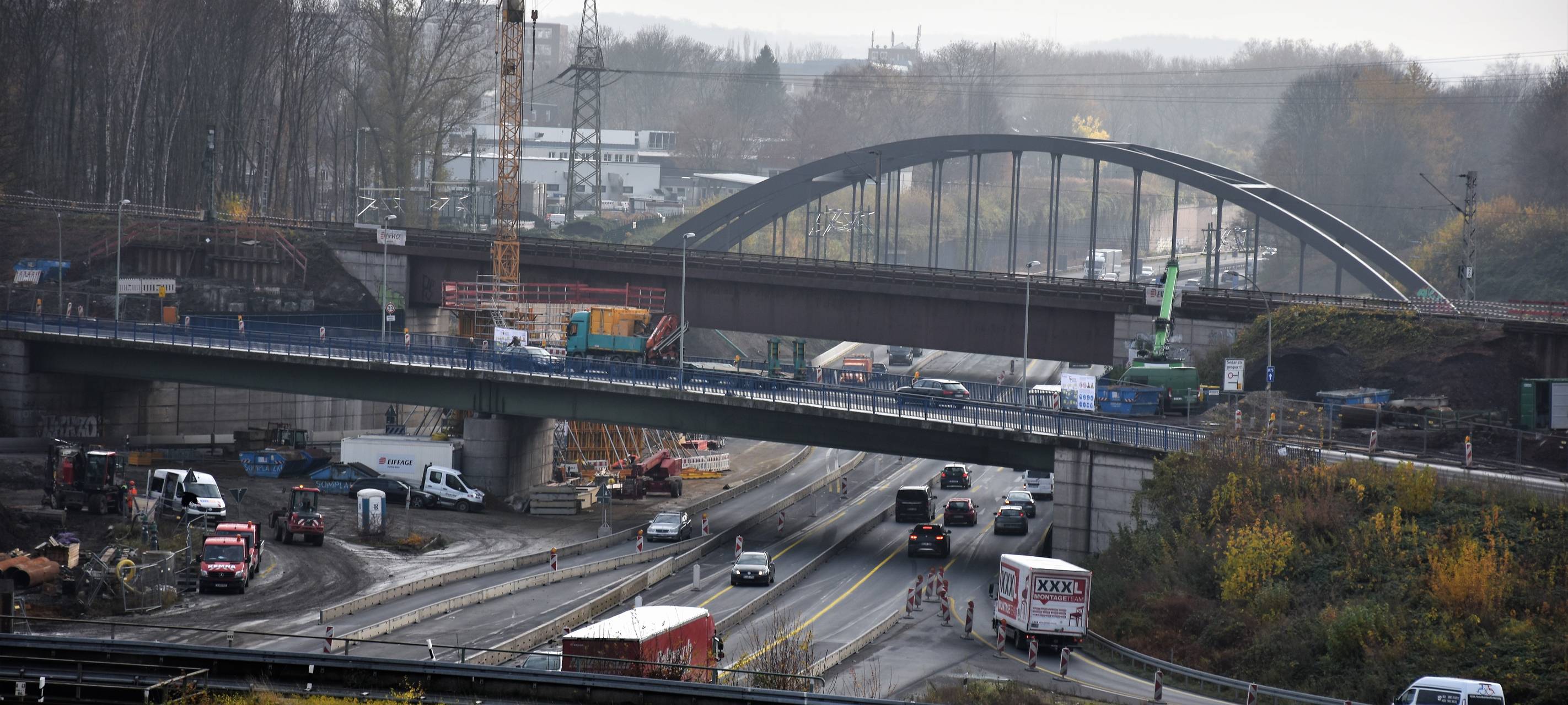 Bald wieder Vollsperrung auf A43