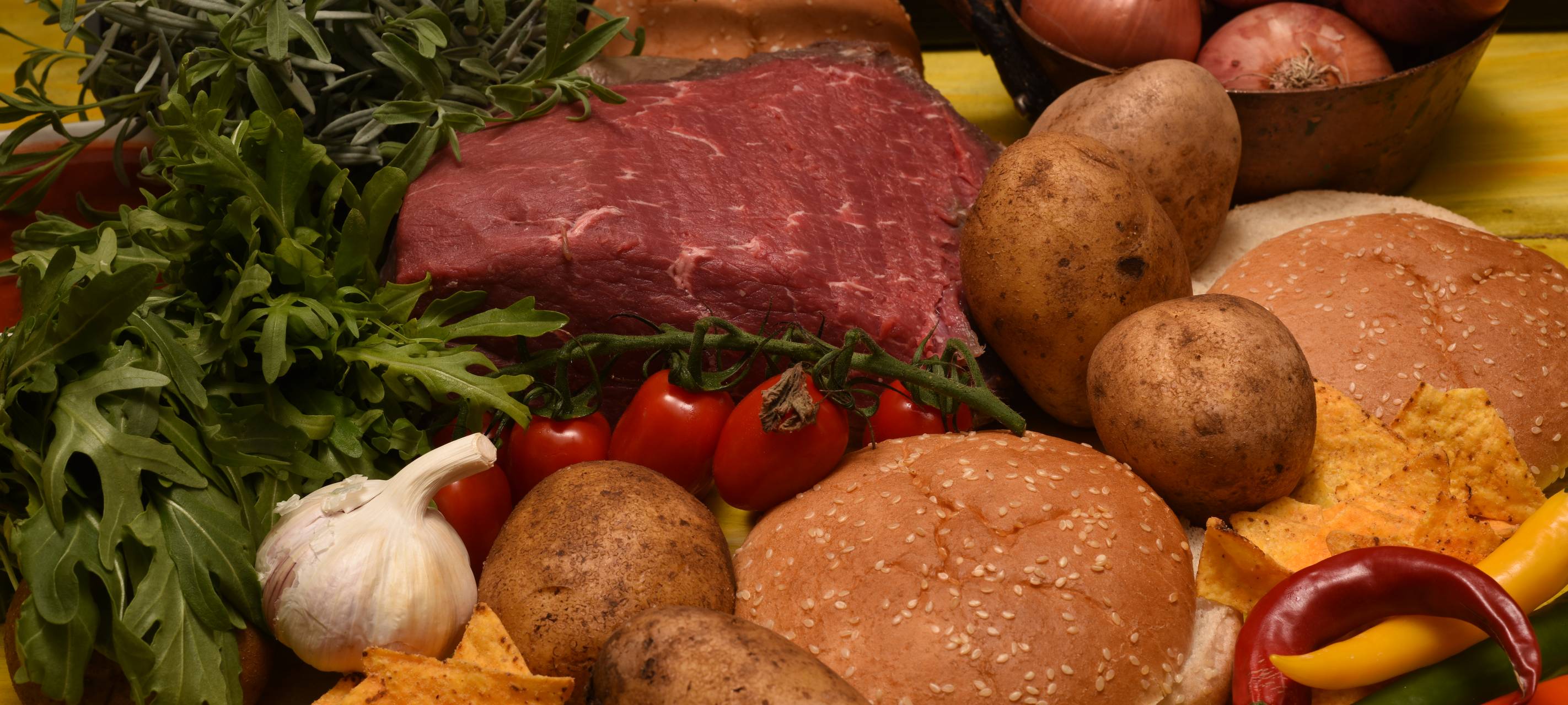 "Sloppy Joe" mit toskanischen Pommes