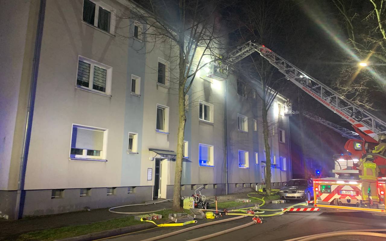 Wohnungsbrand Gladbeck-Brauck