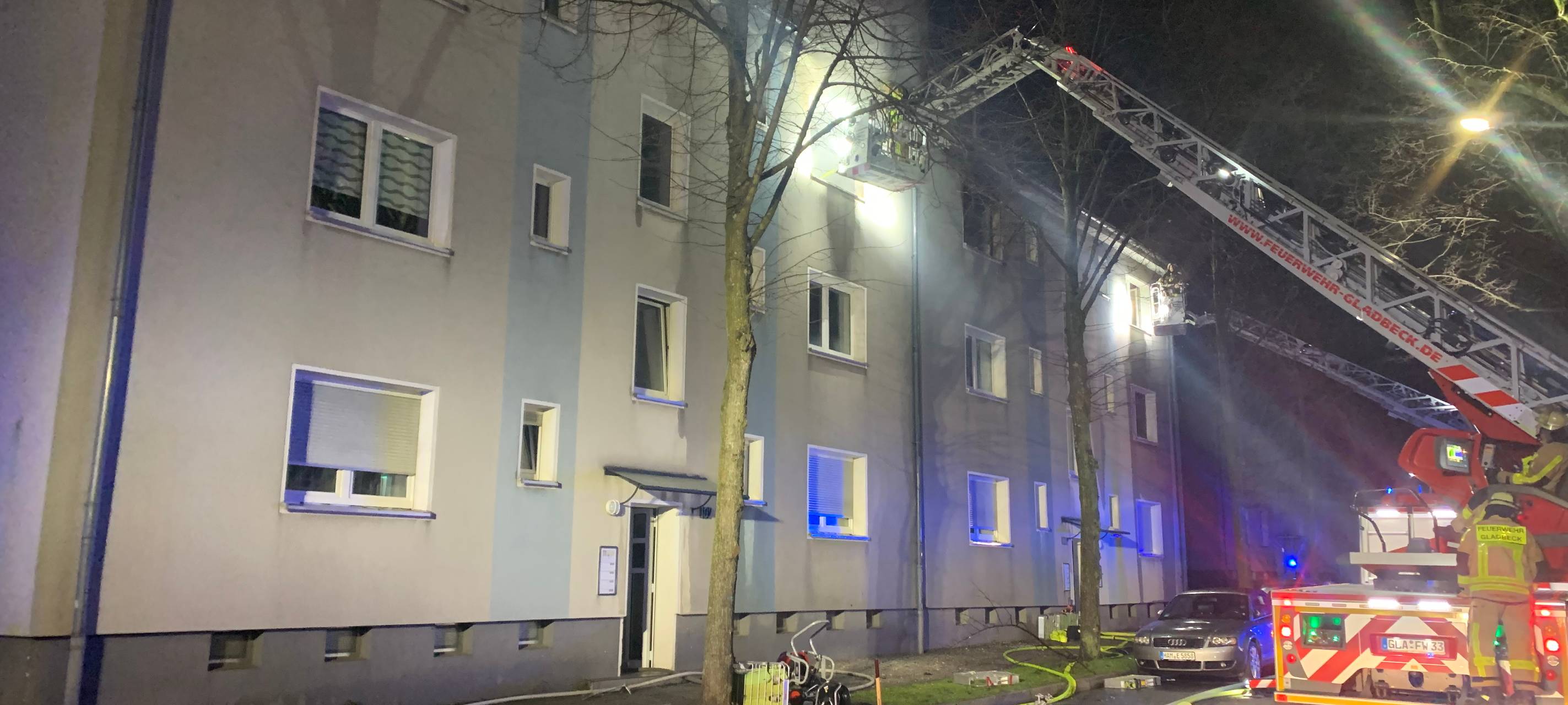 Wohnungsbrand Gladbeck-Brauck