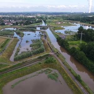 Hochwasserrückhaltebecken Emscher-Auen