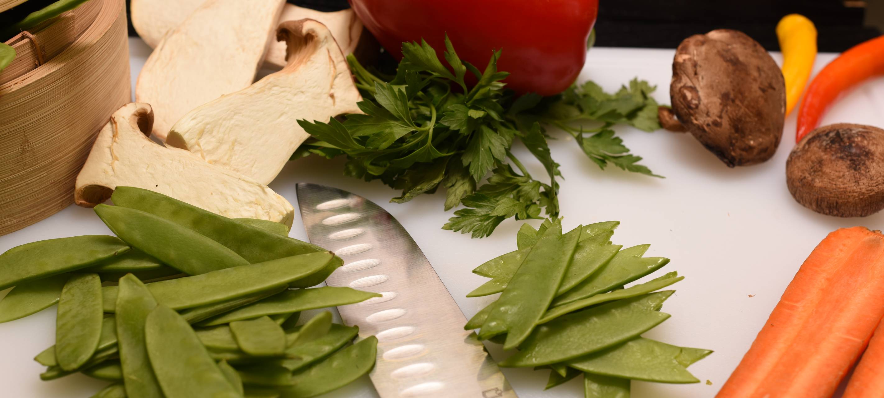 Wokpfanne mit Hähnchen und Basmati Reis