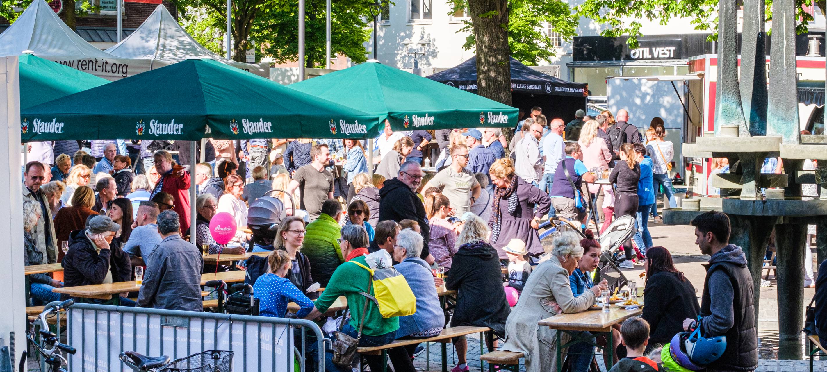 Feierabendmarkt in Gladbeck wieder gestartet