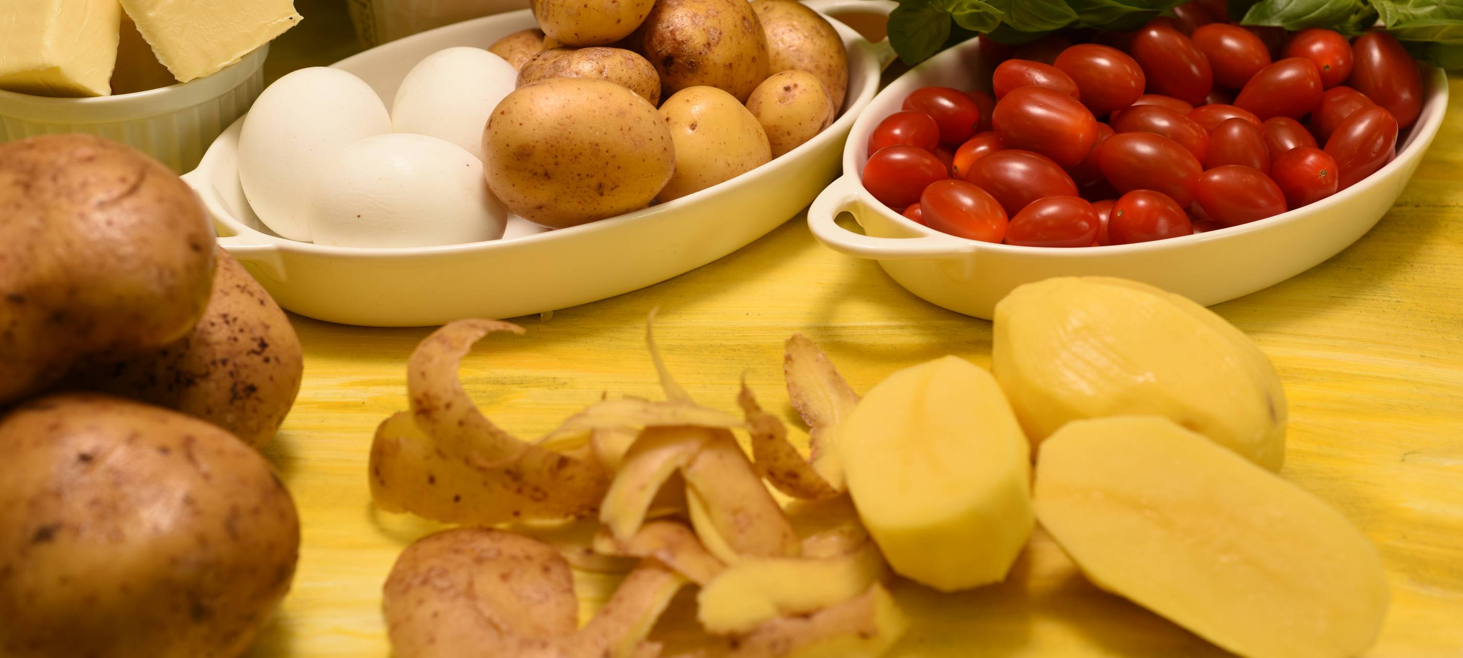Gnocchi-Auflauf mit Kräutersaitlingen und Lachsfilet
