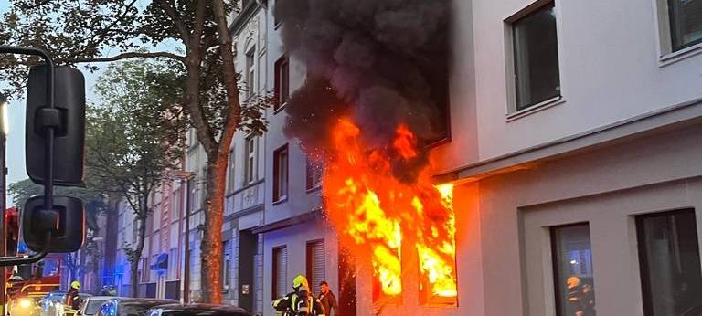 Wohnungsbrand Gelsenkirchen-Bulmke-Hüllen