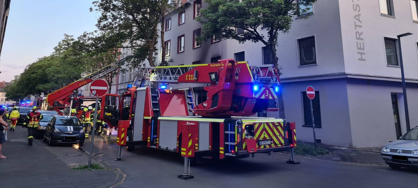 Wohnungsbrand Gelsenkirchen-Bulmke-Hüllen