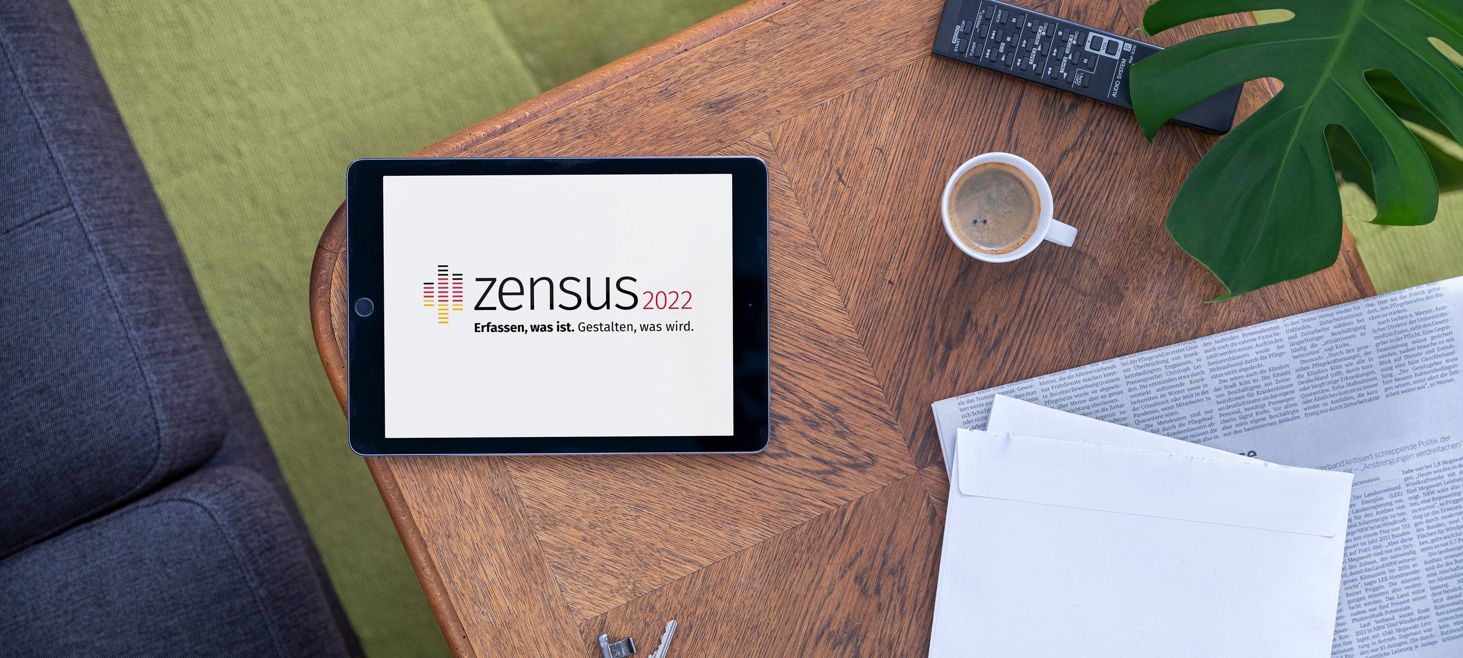 Infografik des Zensus 2022