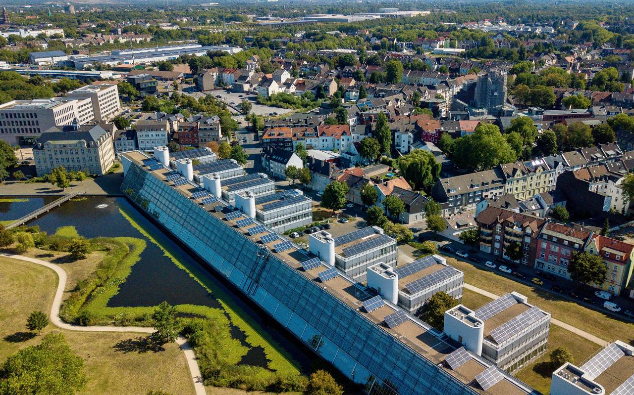 Luftansicht des Wissenschaftsparks Gelsenkirchen