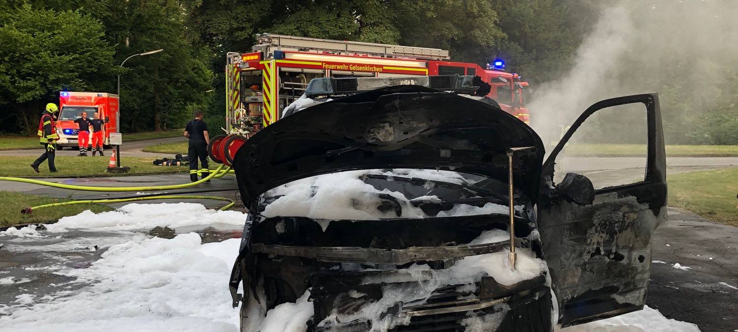 THW-Auto abgebrannt - Helfer verdächtigt