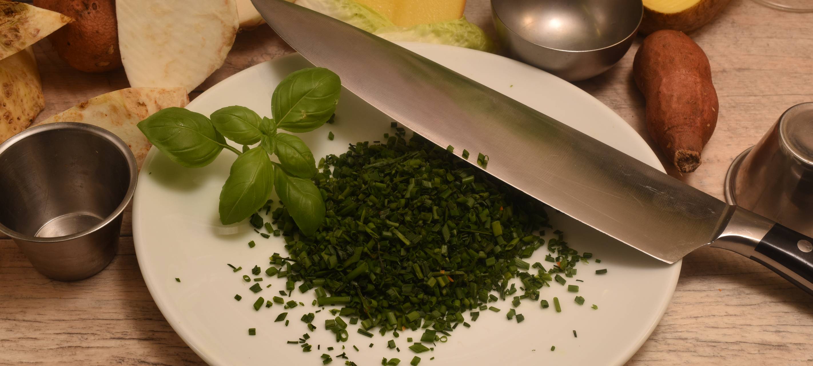 Kartoffelsalat mit Hähnchen