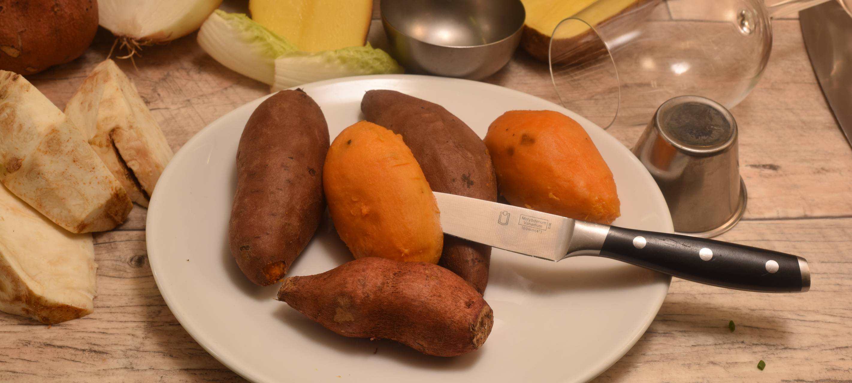 Kartoffelsalat mit Hähnchen