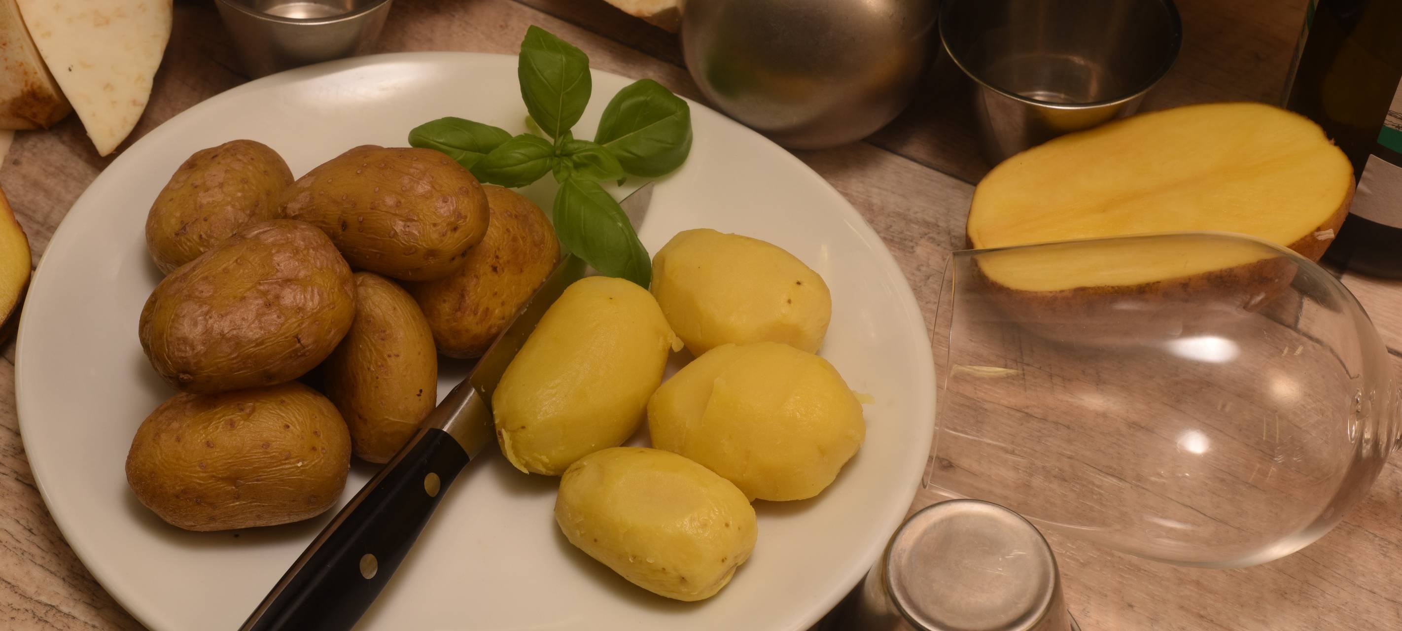 Kartoffelsalat mit Hähnchen