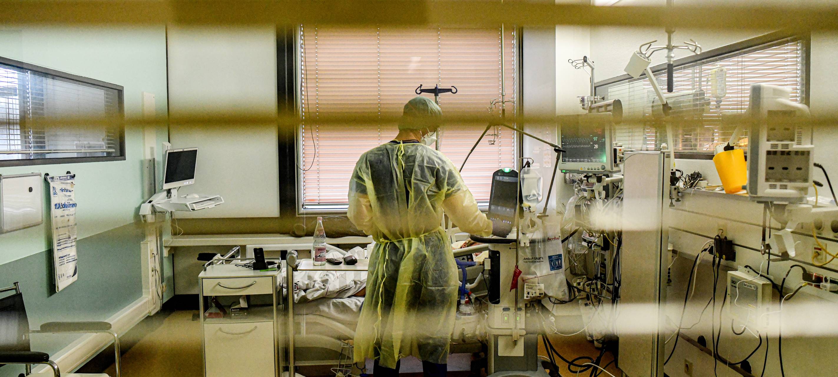 Arzt auf der Intensivstation