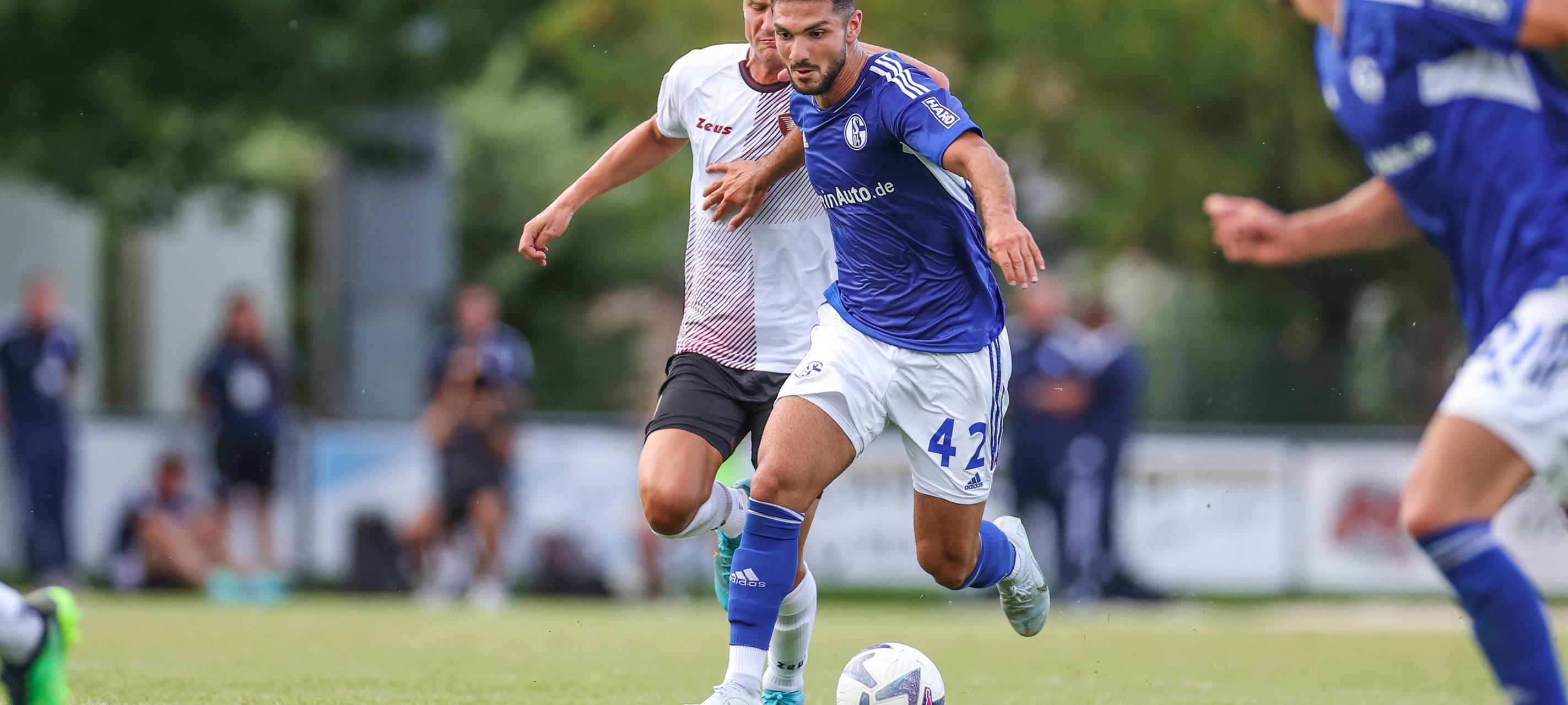 Schalker Testspiel gegen Salernitana