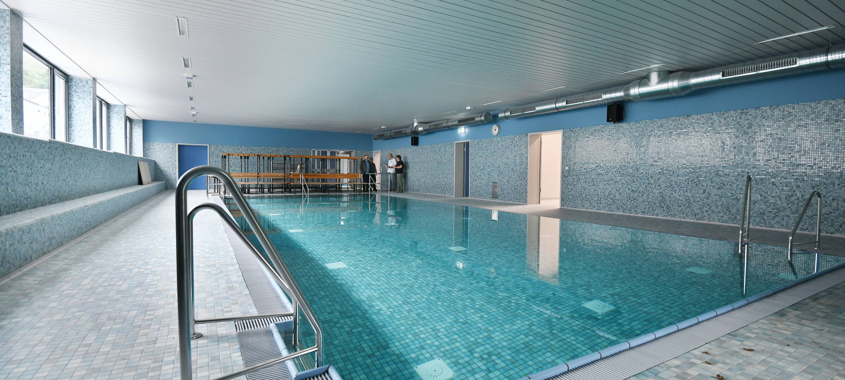 Die neue Schwimmhalle der Sekundarschule Gelsenkirchen