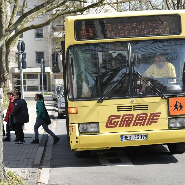 Schulbus in Gelsenkirchen