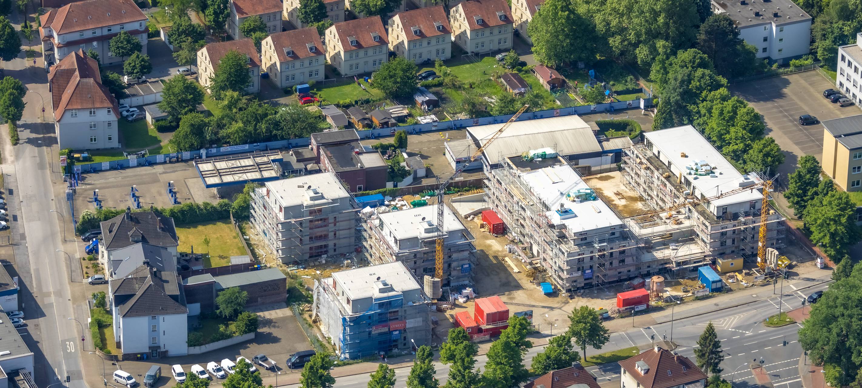 Neues Wohnquartier auf dem ehemaligen Lueg-Gelände in Gladbeck