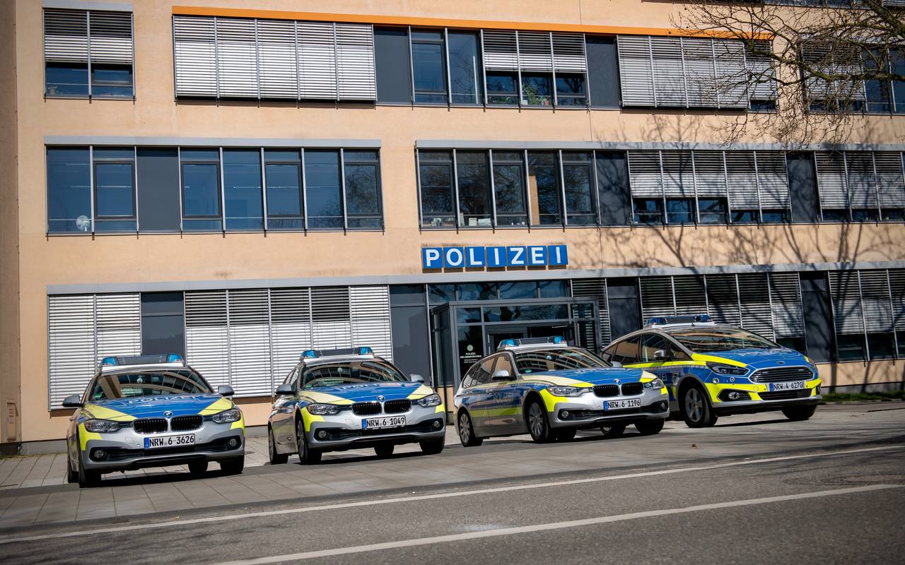 Die Polizeiwache Gelsenkirchen-Süd an der Wildenbruchstraße 