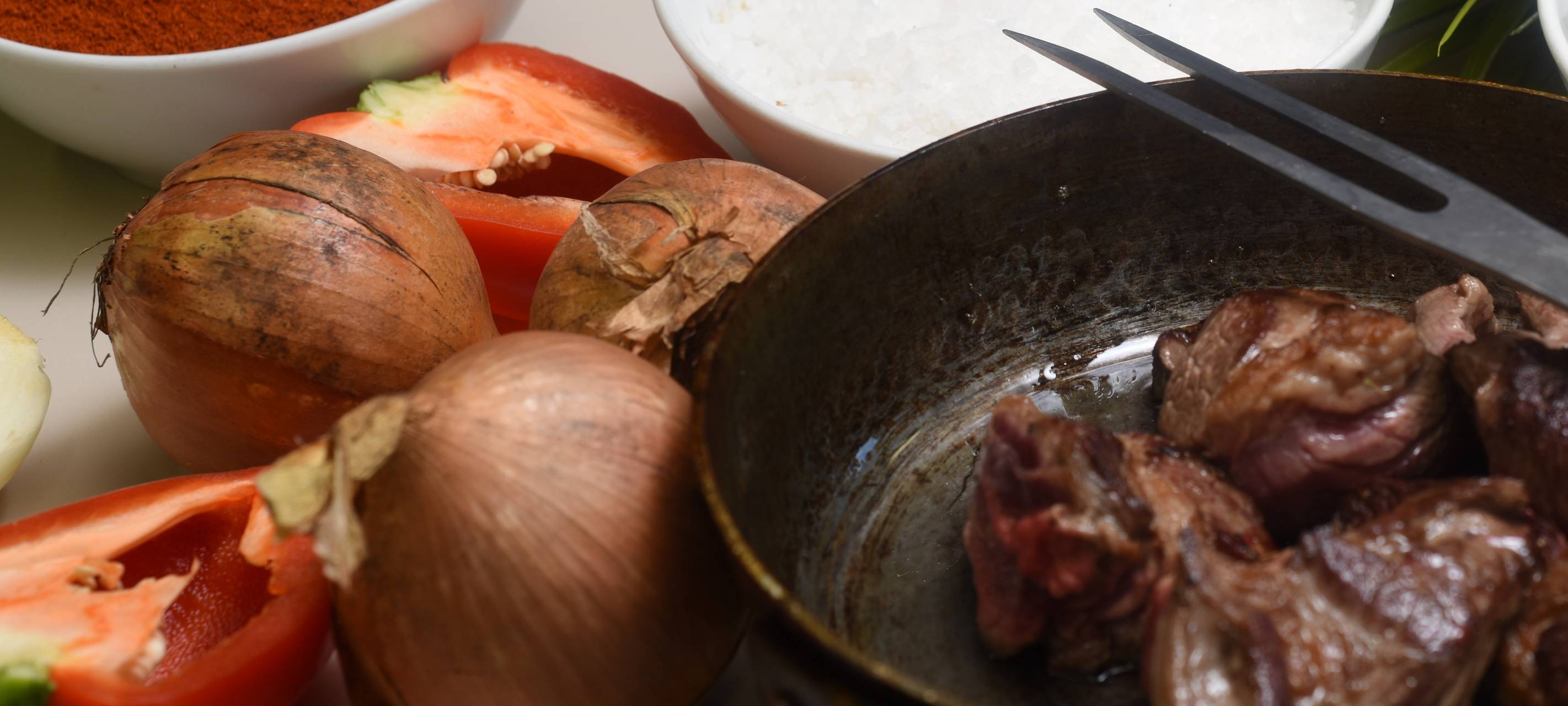 Britische Pie mit Rindfleisch-Stew