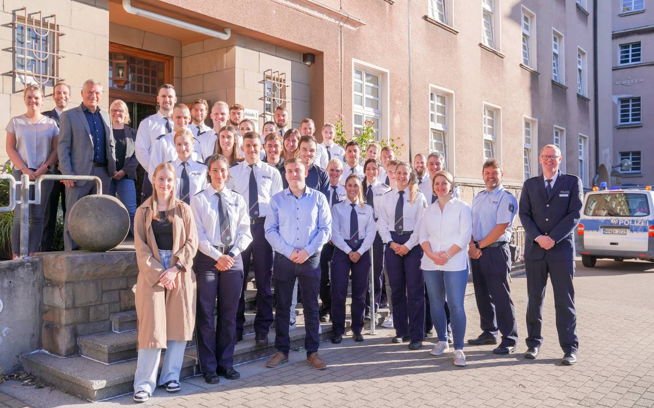Neue Polizeibeamte in Gelsenkirchen