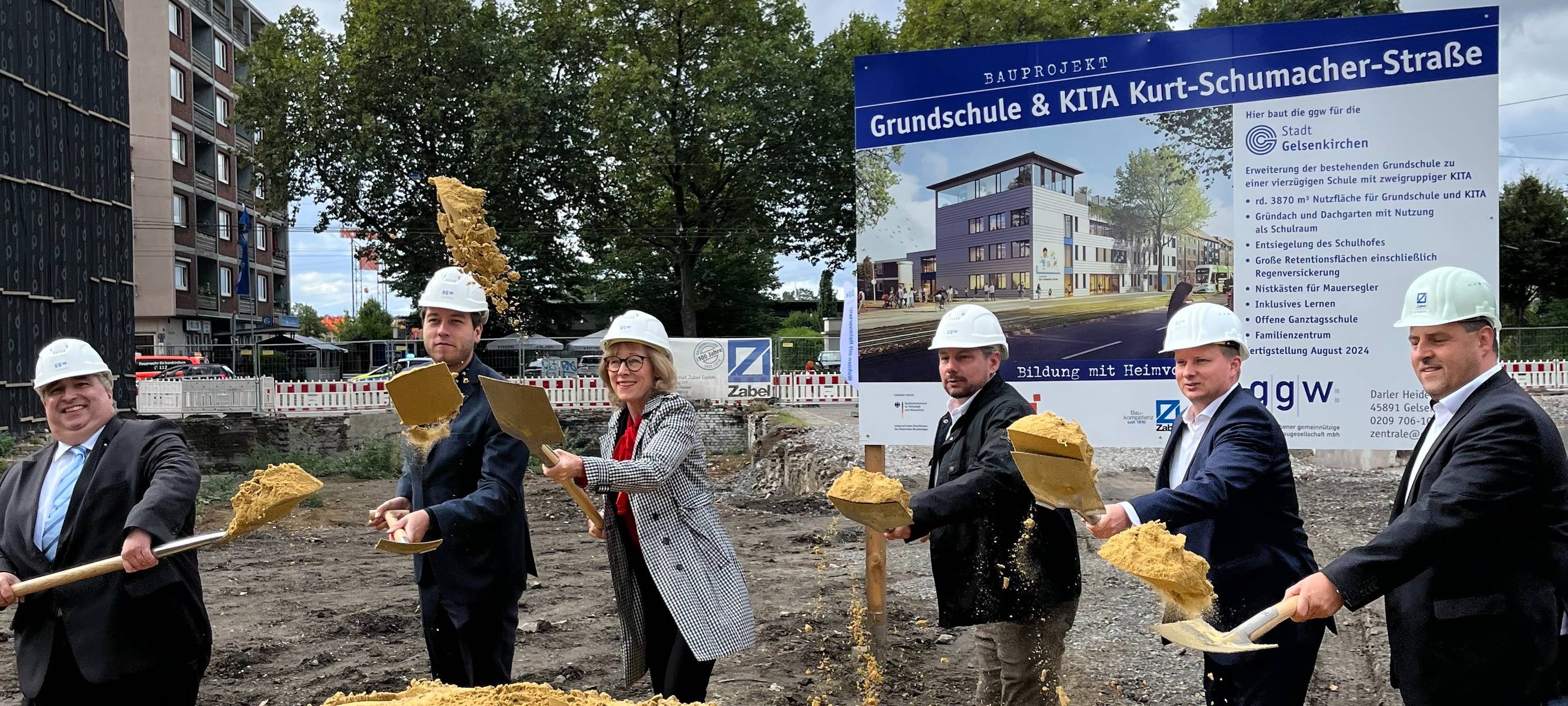 Nächstes Schulprojekt in Gelsenkirchen gestartet