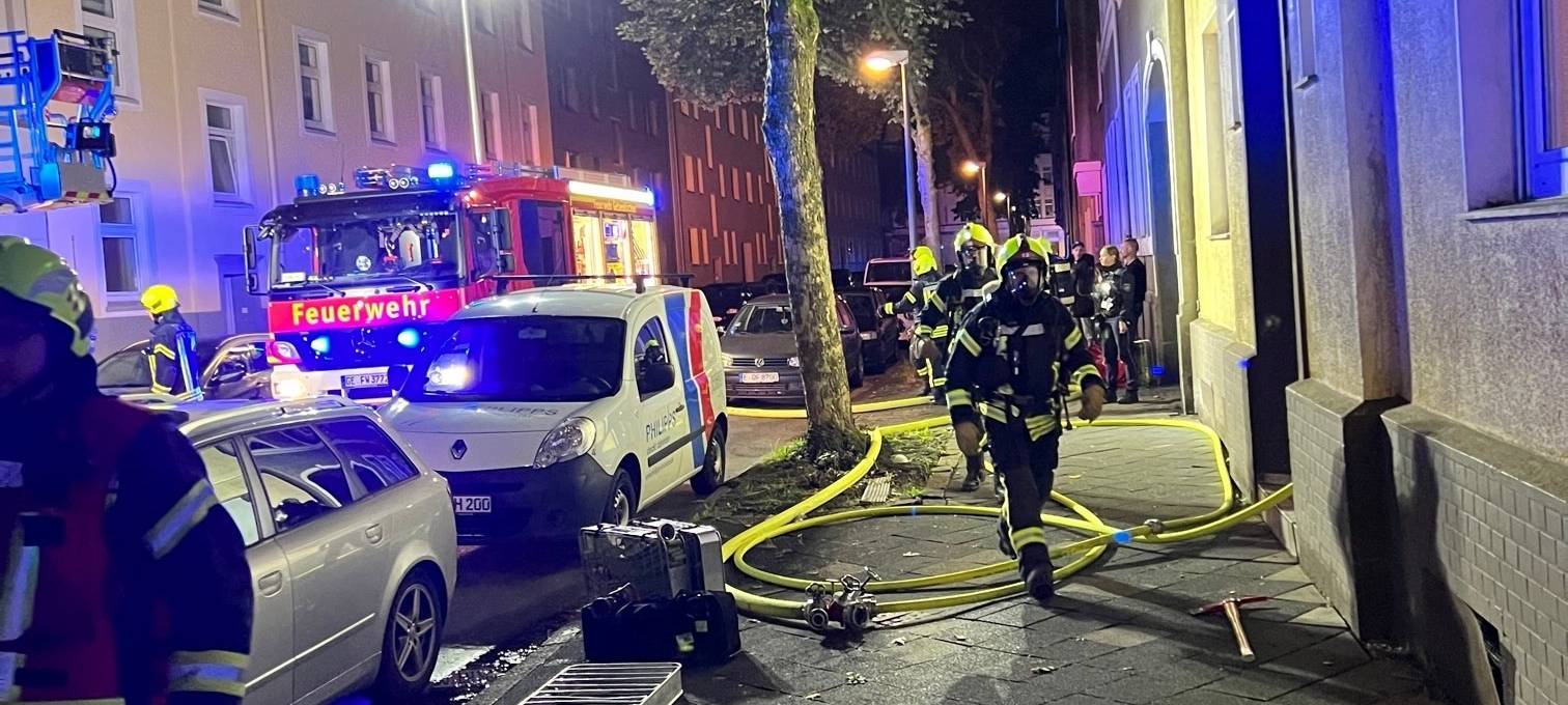 Feuerwehreinsatz in Gelsenkirchen