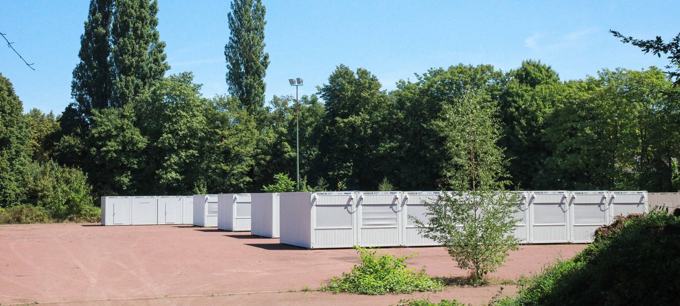 Containerdorf Körnerschule Bottrop