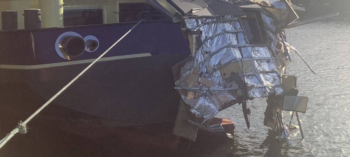 Schiffskollision auf dem Rhein-Herne-Kanal