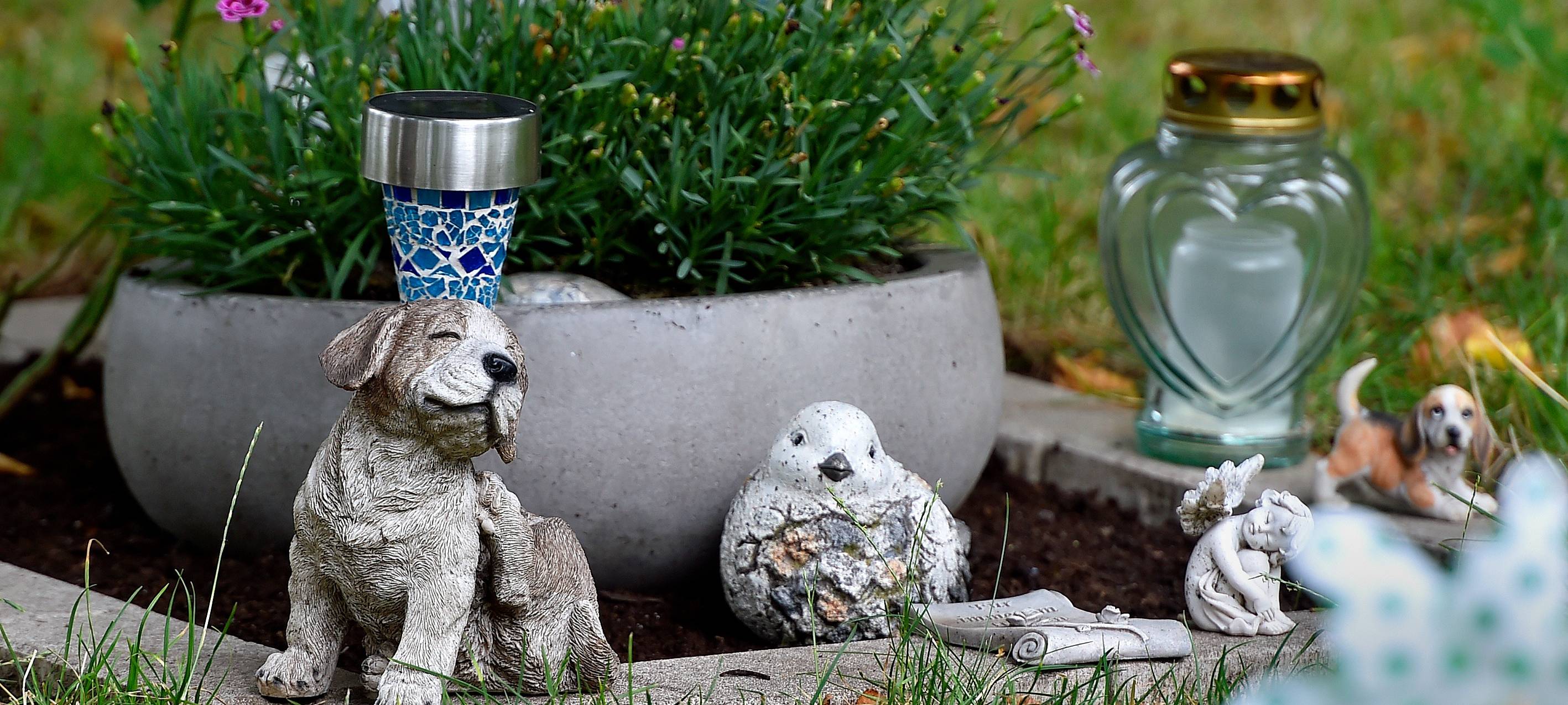 Grab auf dem Tierfriedhof in Herne