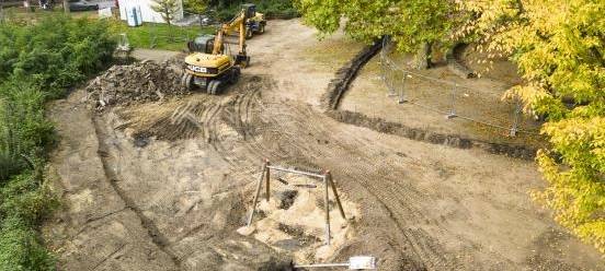 Länger Sperrung am Möntingplatz als geplant