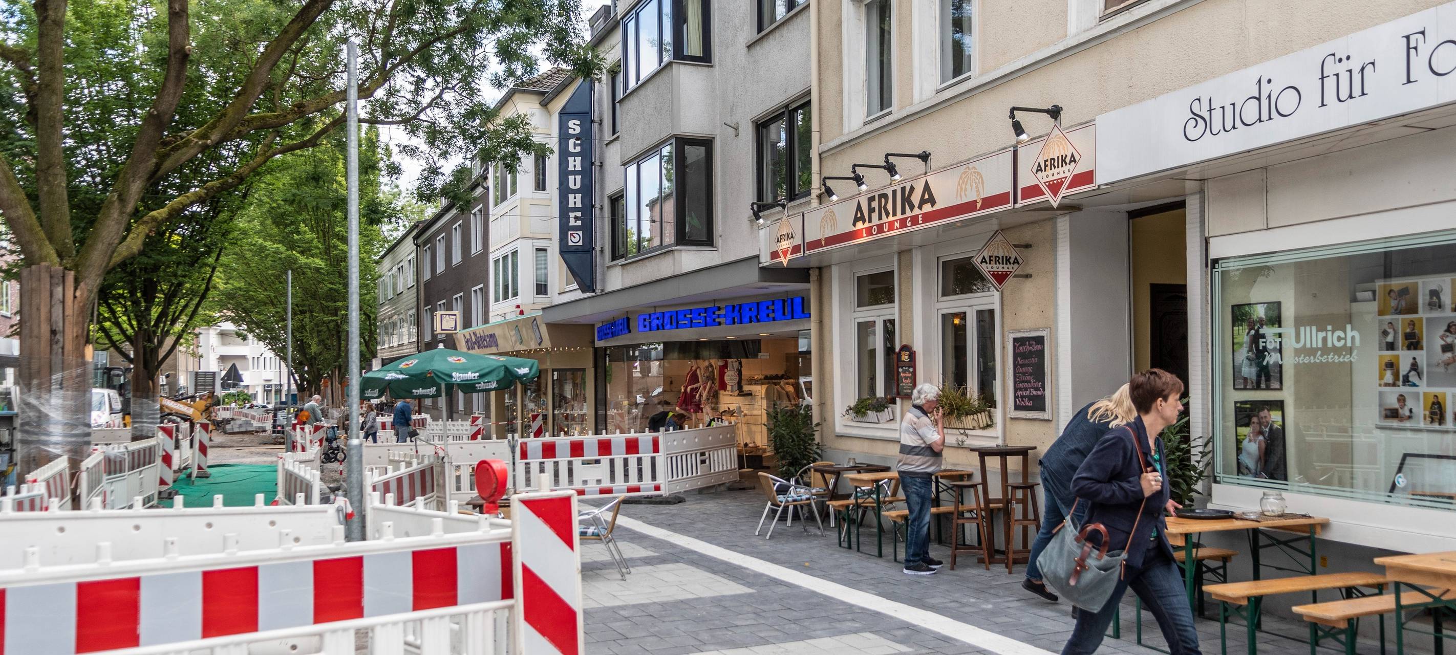 Umbau Goethestraße Gladbecker Innenstadt