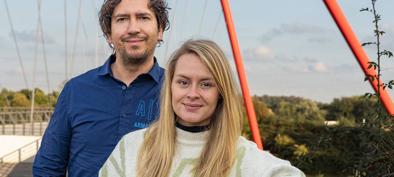 Vanessa Winkel und Timo Düngen Radio Emscher Lippe